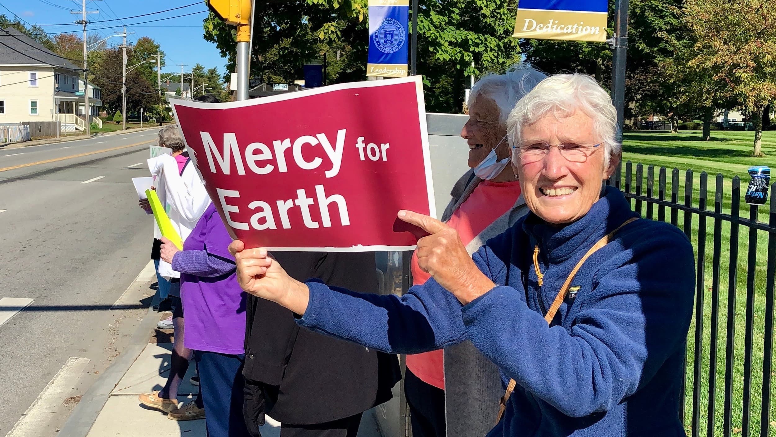 Sisters of Mercy at Bay View Academy demanding action on climate change