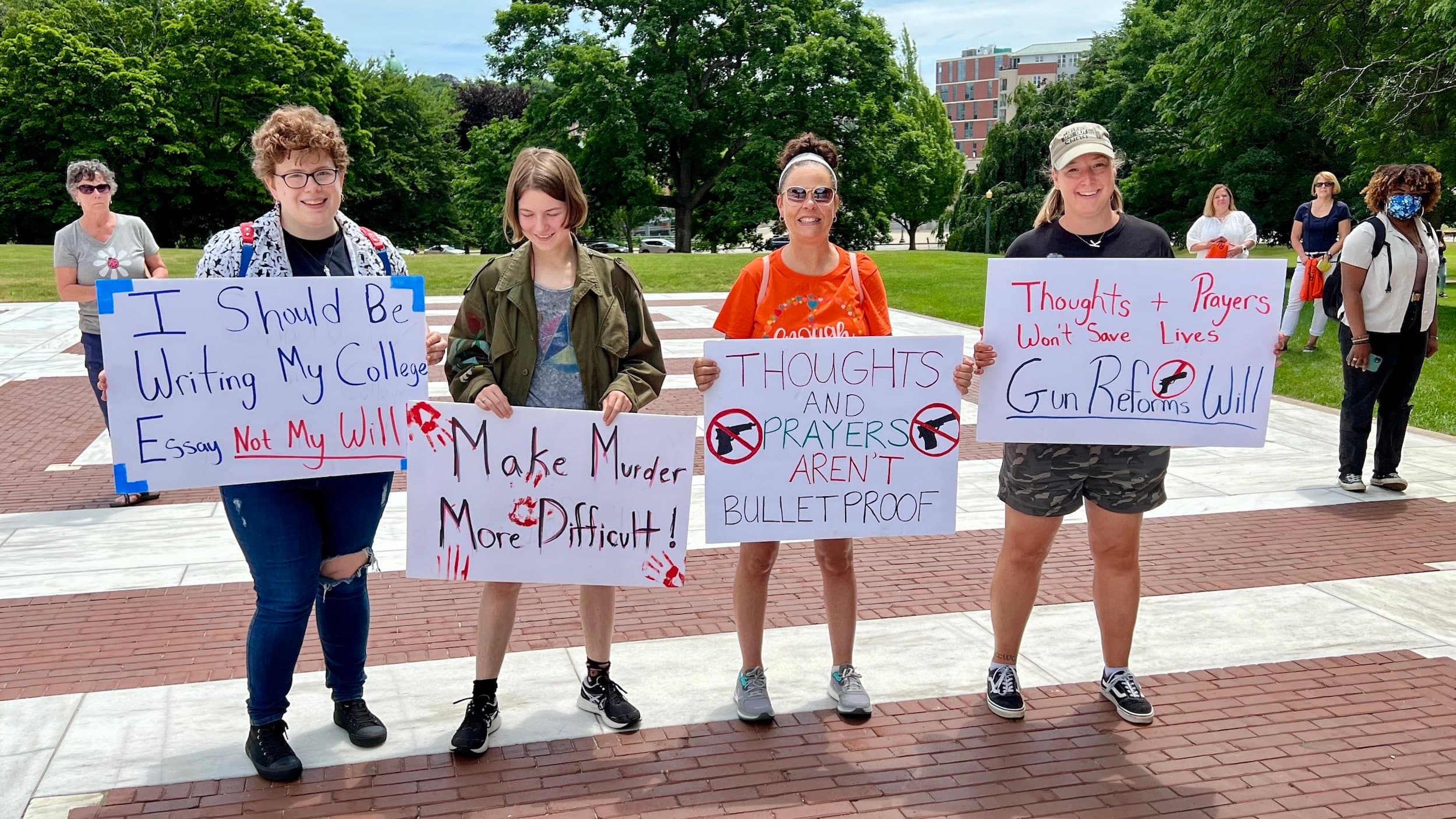 Students speak out against gun violence at March for Our Lives Rally