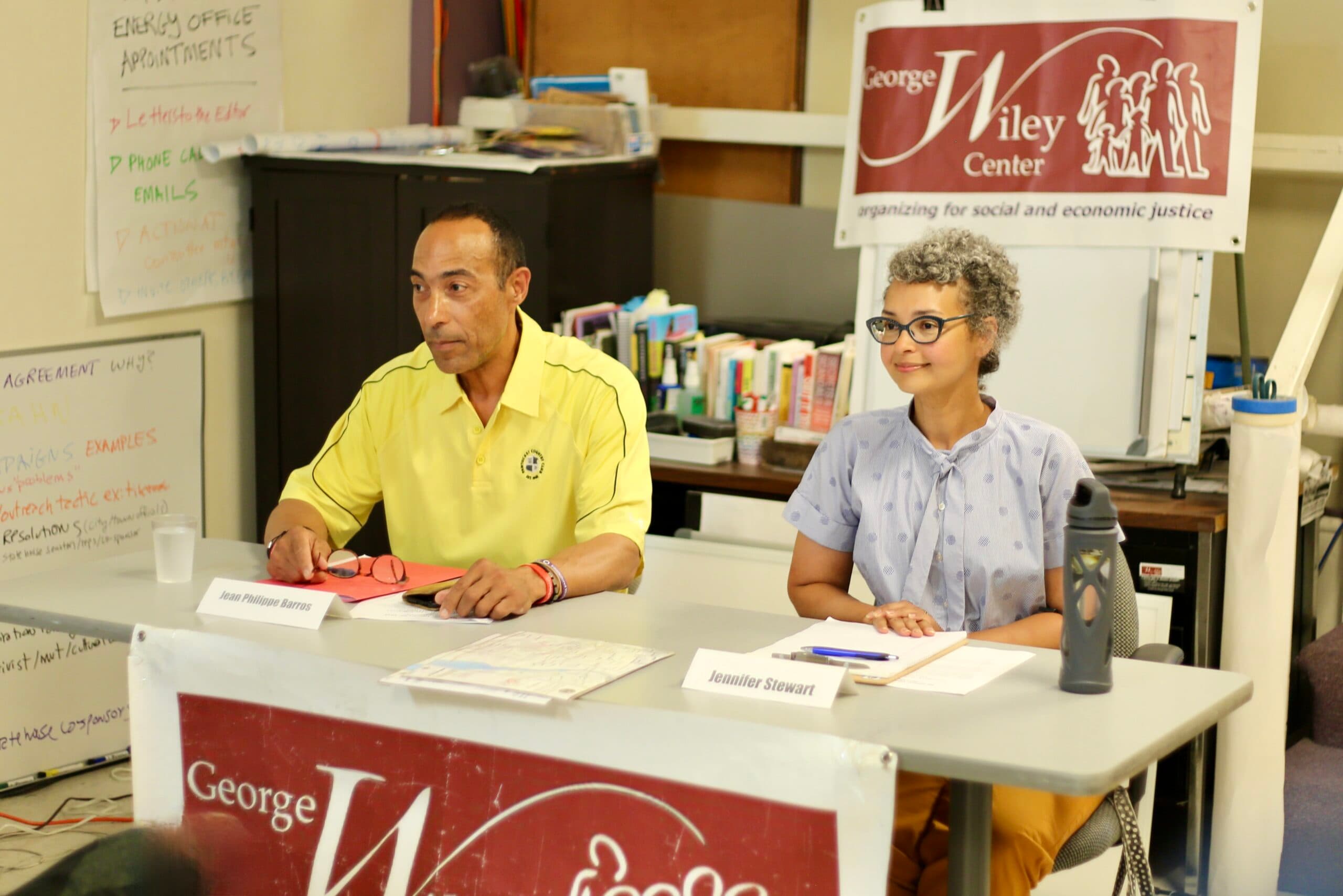 Pawtucket Rep Barros and challenger Jennifer Stewart tackle the hard questions at GWC public forum