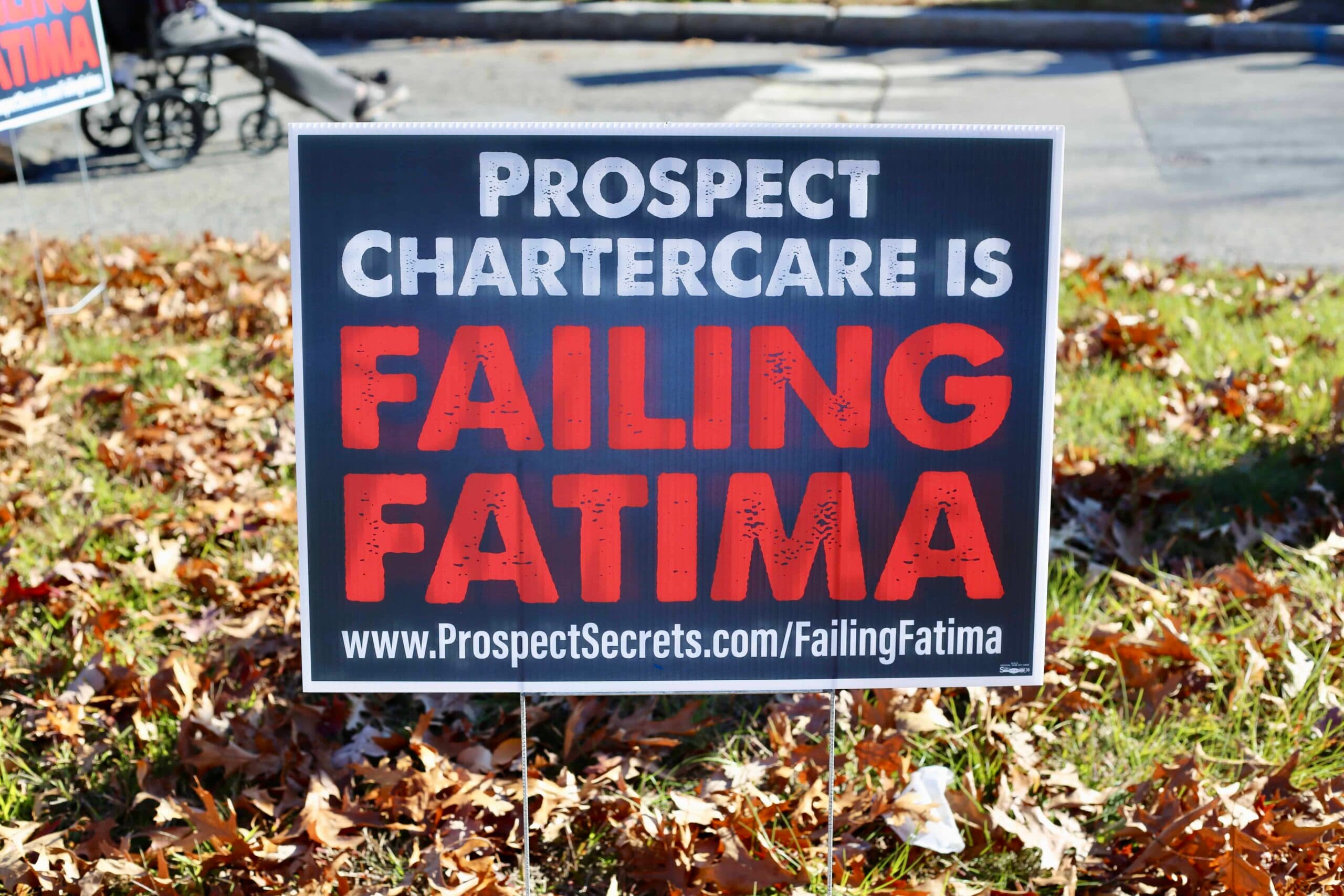 Healthcare workers picket outside Fatima about patient safety concerns