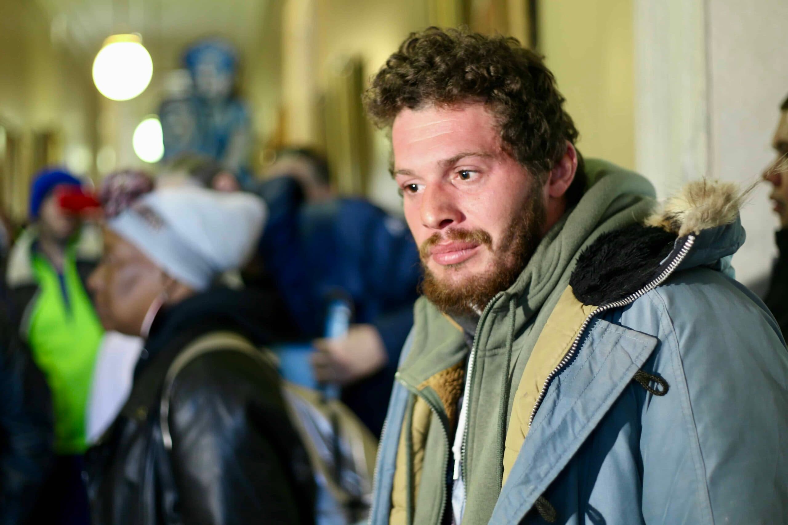Large group demands Governor McKee keep promise of providing shelter to the unhoused