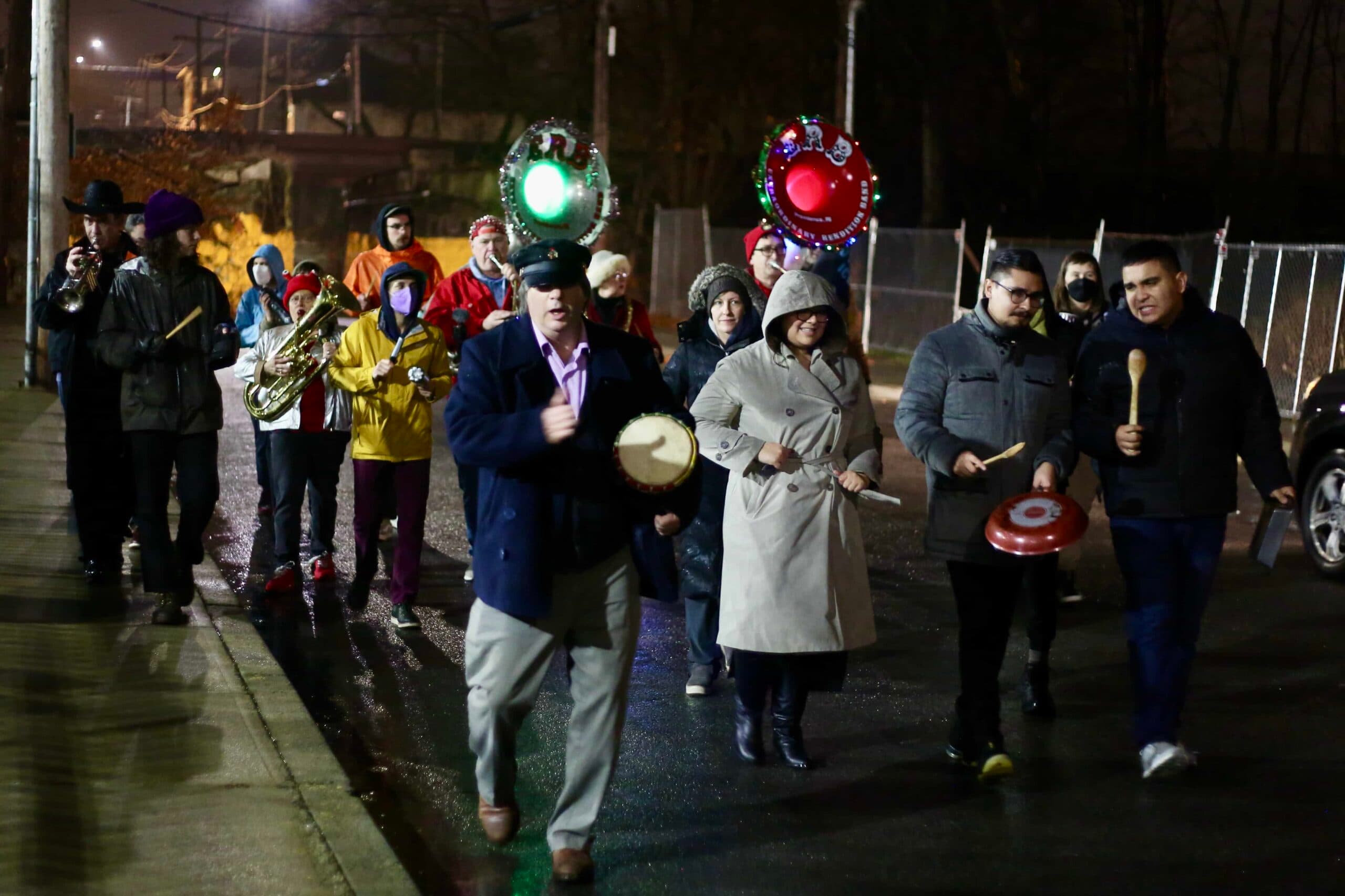 New Year's Eve 'noise demo' at Wyatt prison shows incarcerated they are not forgotten