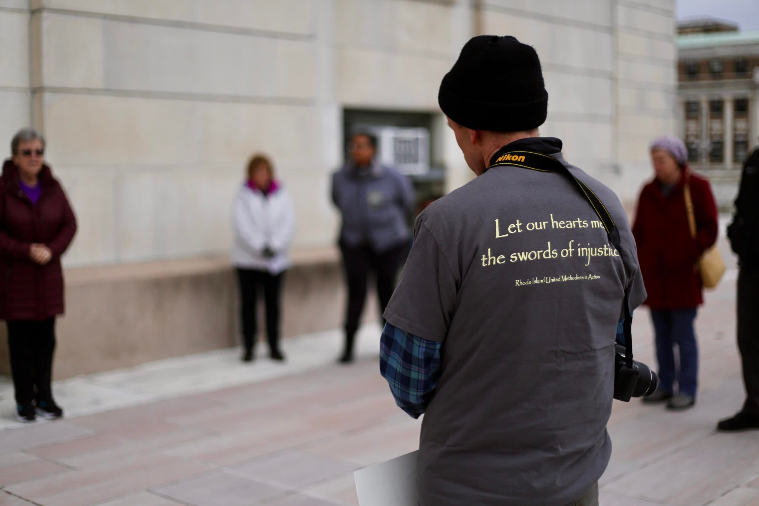 Methodist social justice group brings prayers to the State House ahead of legislative session