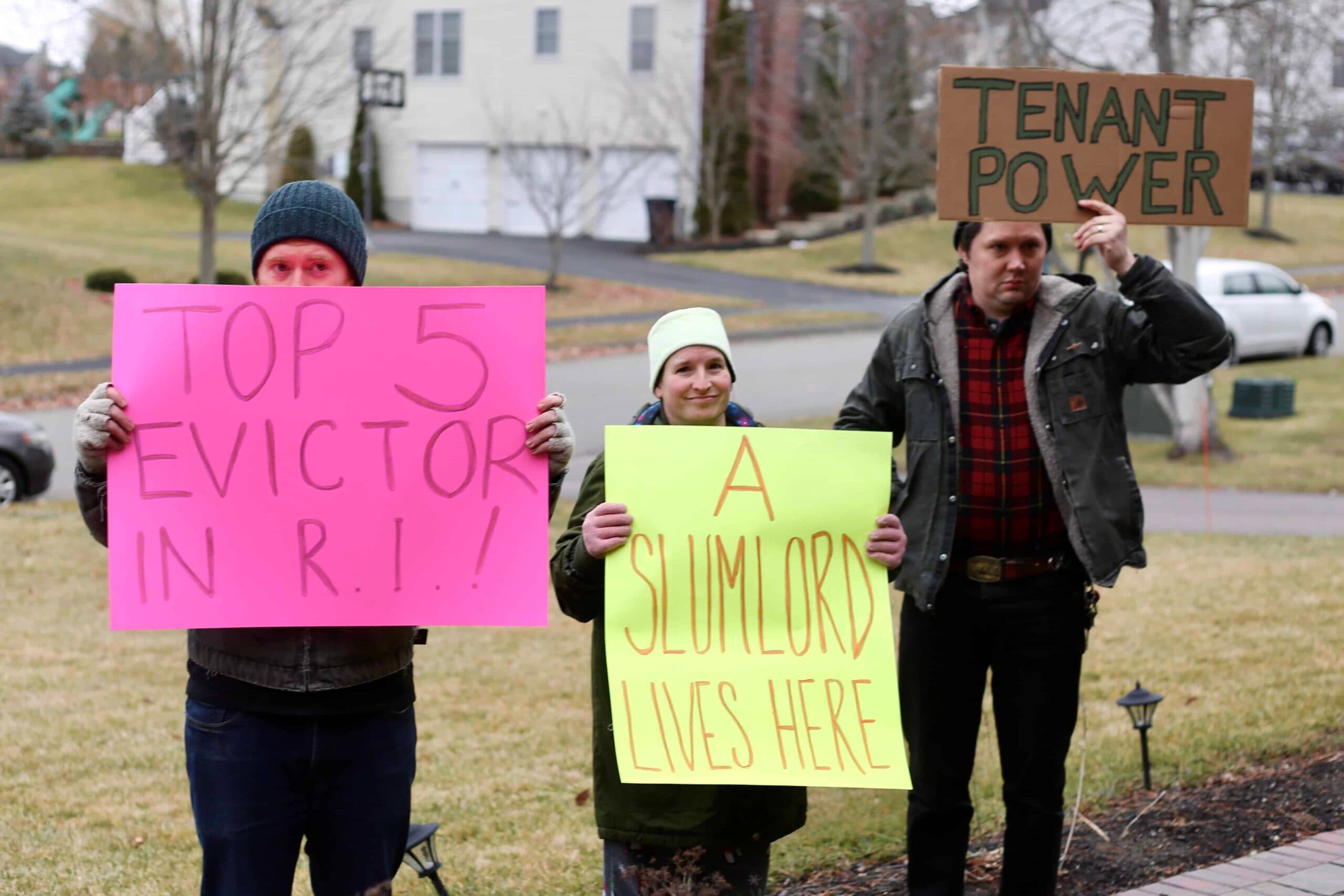 One of Rhode Island's top 'slumlords' receives a Sunday morning wake up call