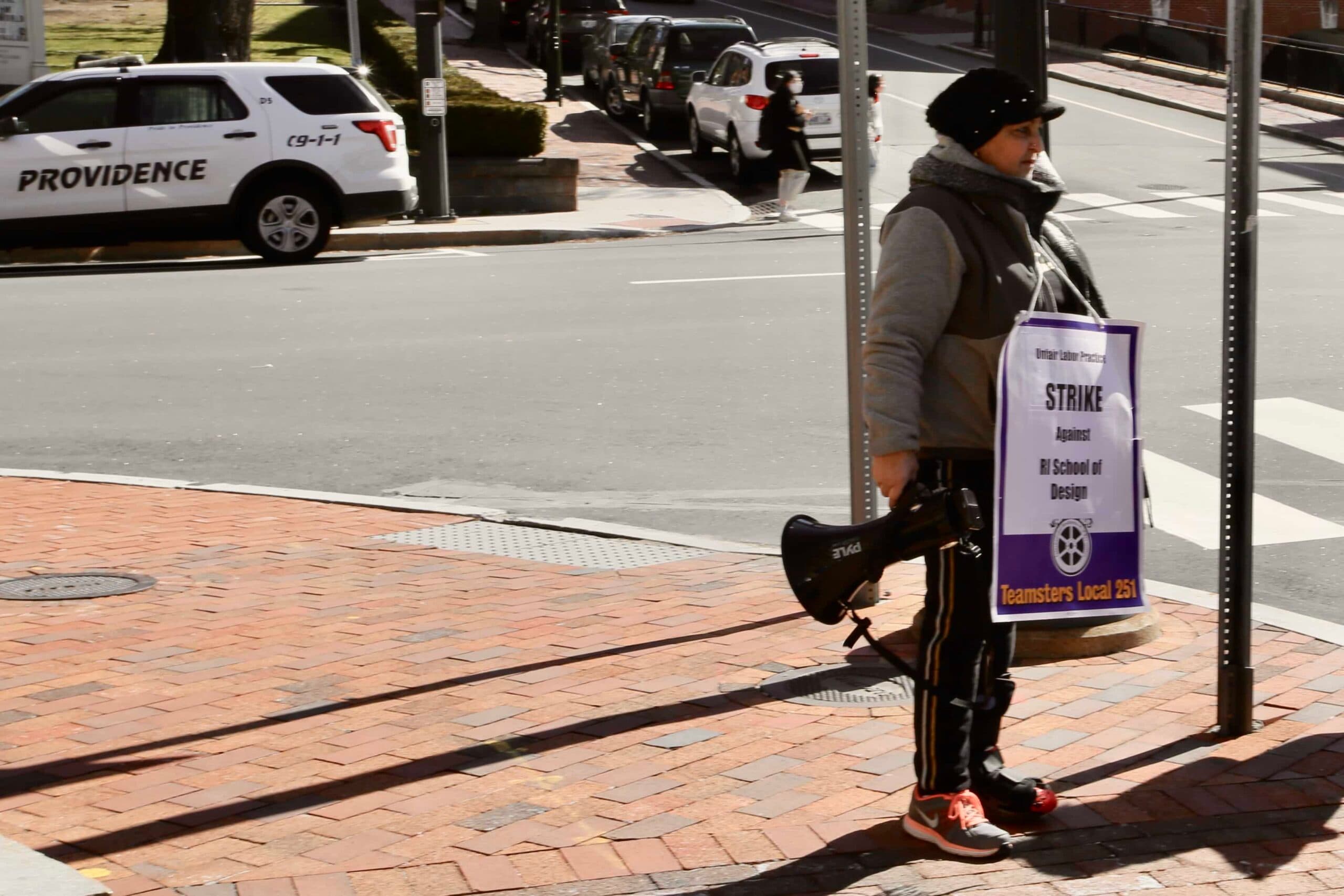 Art school's unseen heroes: RISD workers strike for fair wages and respect
