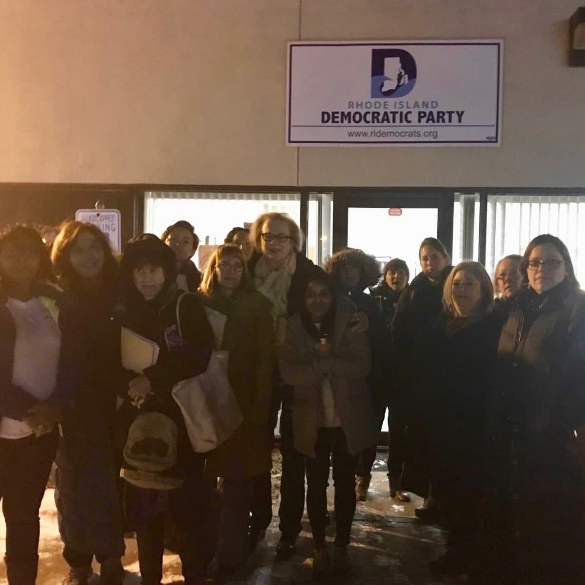 Women's Caucus expelled from RI Dem Party offices and access blocked