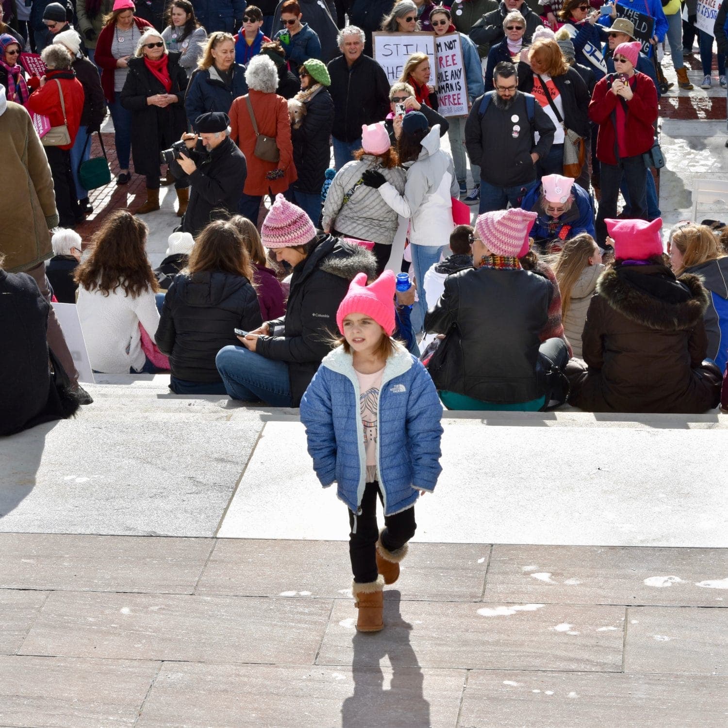 Photos from the 2018 Women's March RI