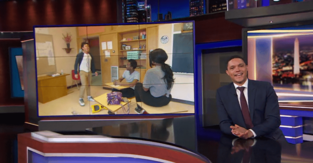 Providence students featured on The Daily Show with Trevor Noah