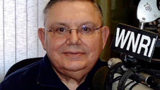 WNRI radio host John Dionne identifies himself as a white nationalist on the air