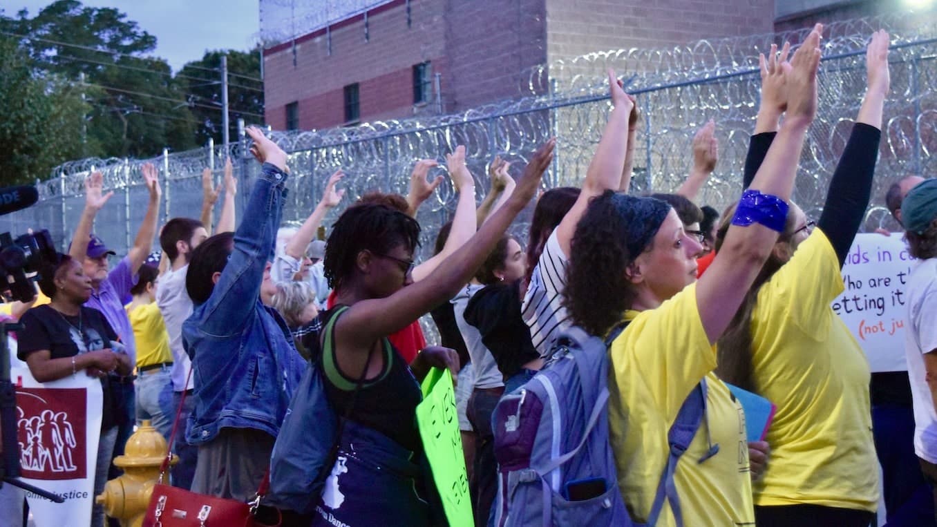 Wyatt Detention Facility statement regarding August 15 protest incident