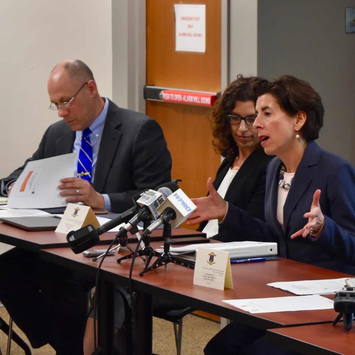 Governor Raimondo's Gun Safety Working Group holds first meeting