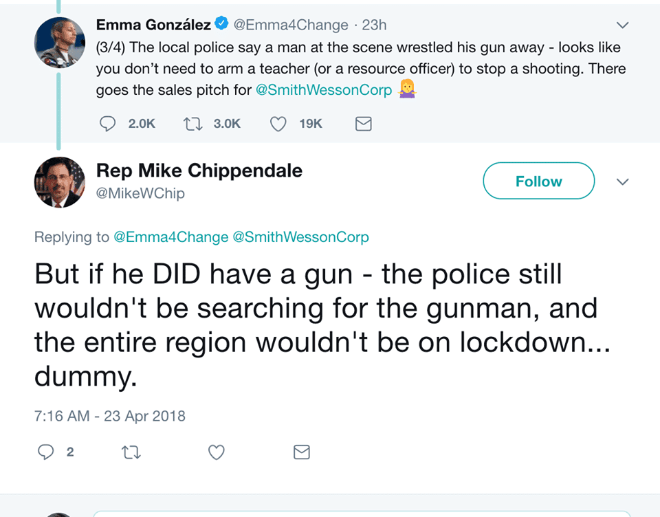 Representative Mike Chippendale - Not the Public Servant he professes to be