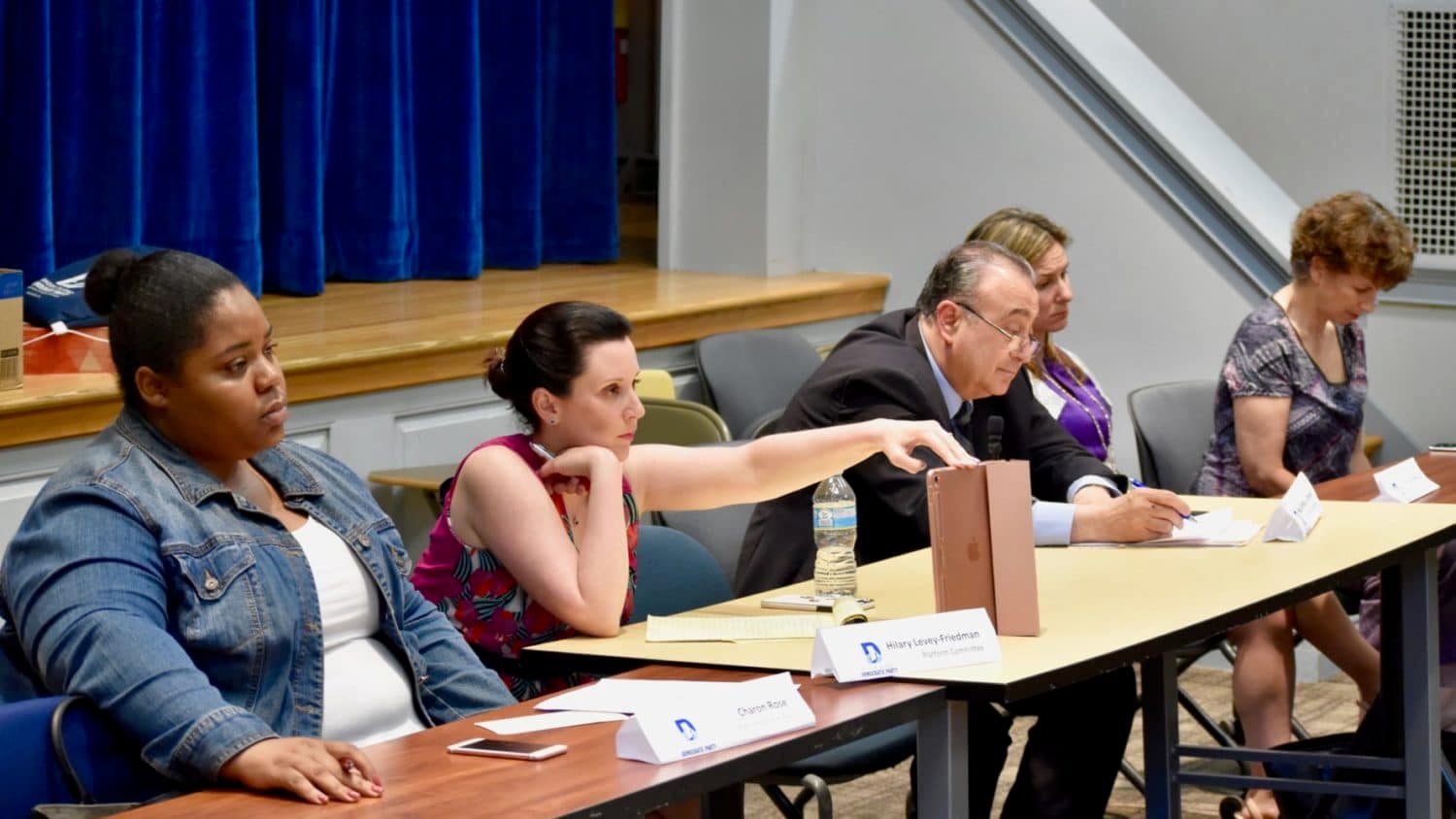 Democratic Platform Committee meeting grapples with party divisions in South Kingstown