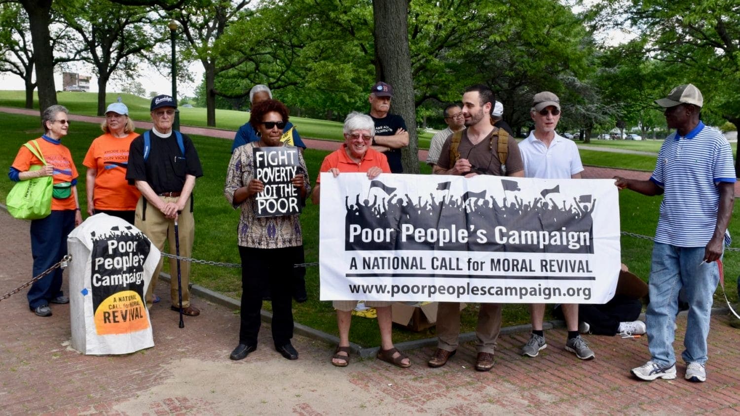 Week three of the Rhode Island Poor People’s Campaign takes on the war economy