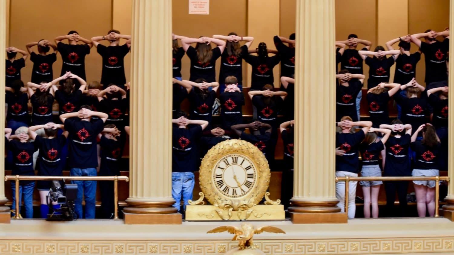 Students protest General Assembly's lack of action on Safe Schools Act