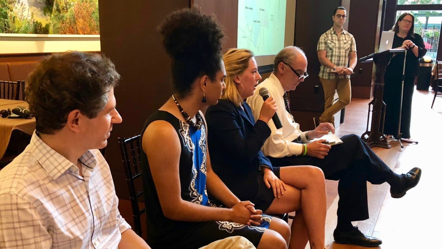 Candidates for Providence City Council meet make their case to downtown residents