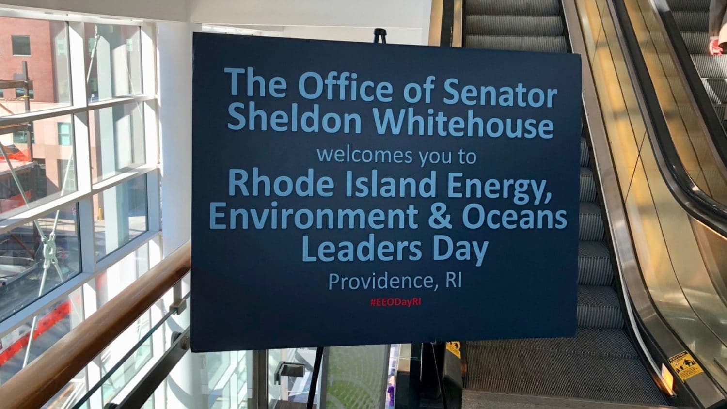 Senator Whitehouse's annual climate event details the paucity of our response