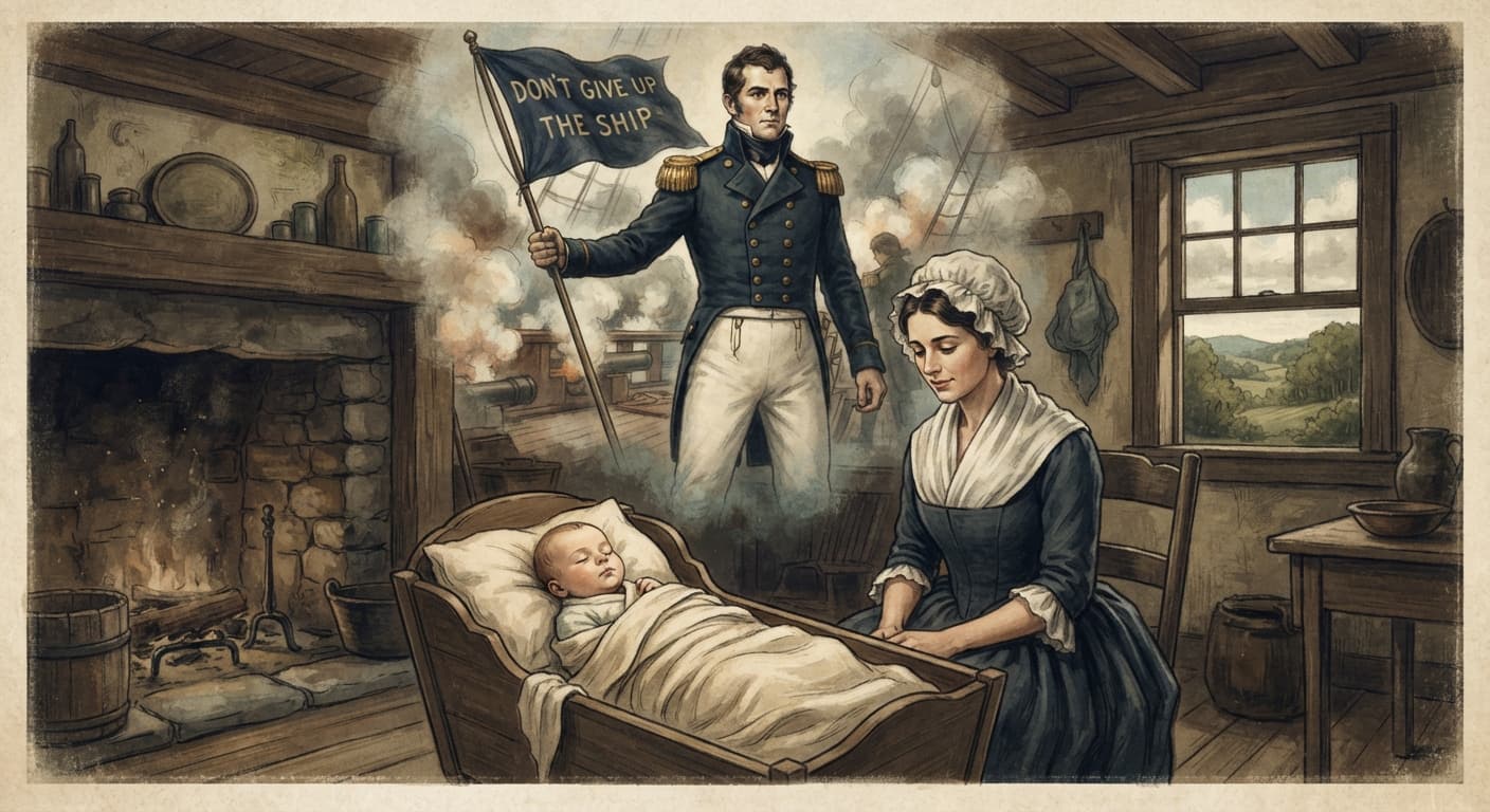 Oliver Hazard Perry born in South Kingstown