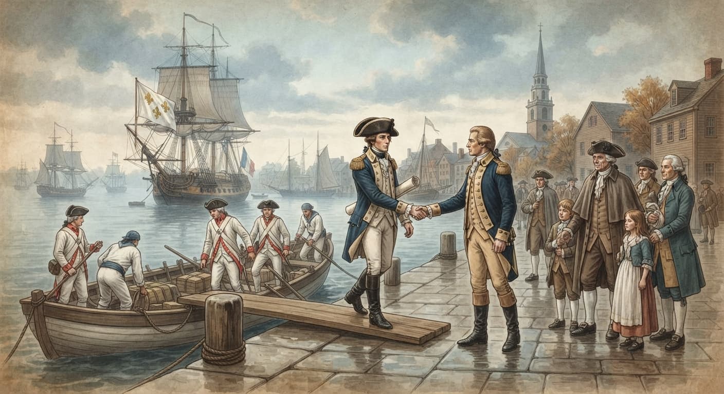 Lafayette departs Newport as coordination continues