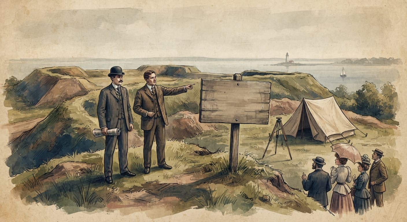 Butts Hill Fort land offered for sale