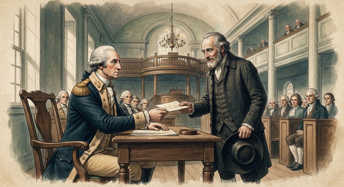 Washington pledges religious freedom to Newport Hebrew Congregation