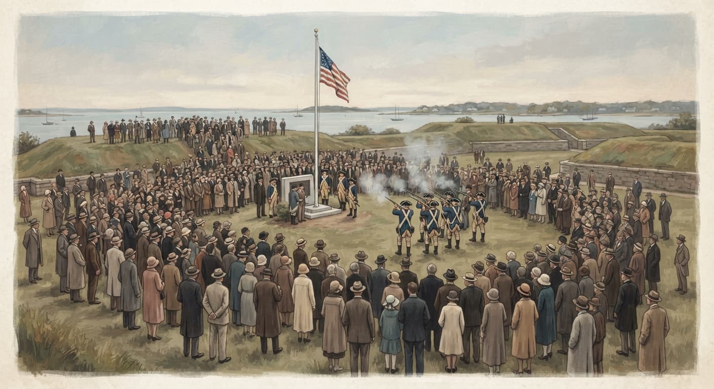 Nearly two thousand attend Butts Hill Fort dedication