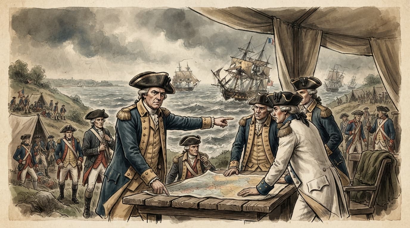 Failed naval phase forces reconsideration of Newport siege