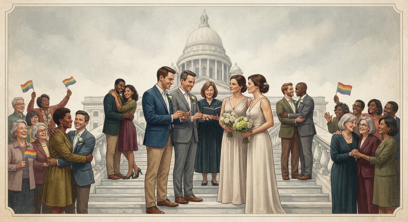 Same-sex couples begin marrying in Rhode Island