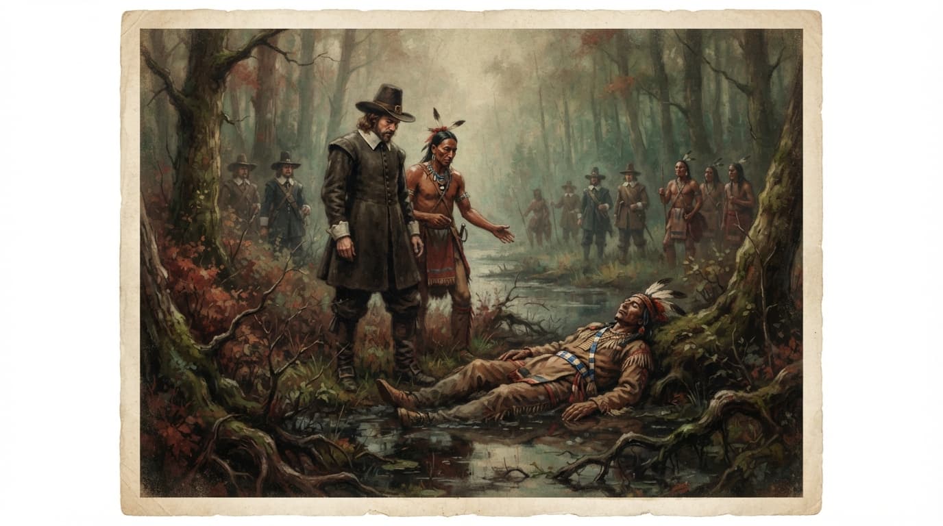King Philip killed near Mount Hope, ending his war