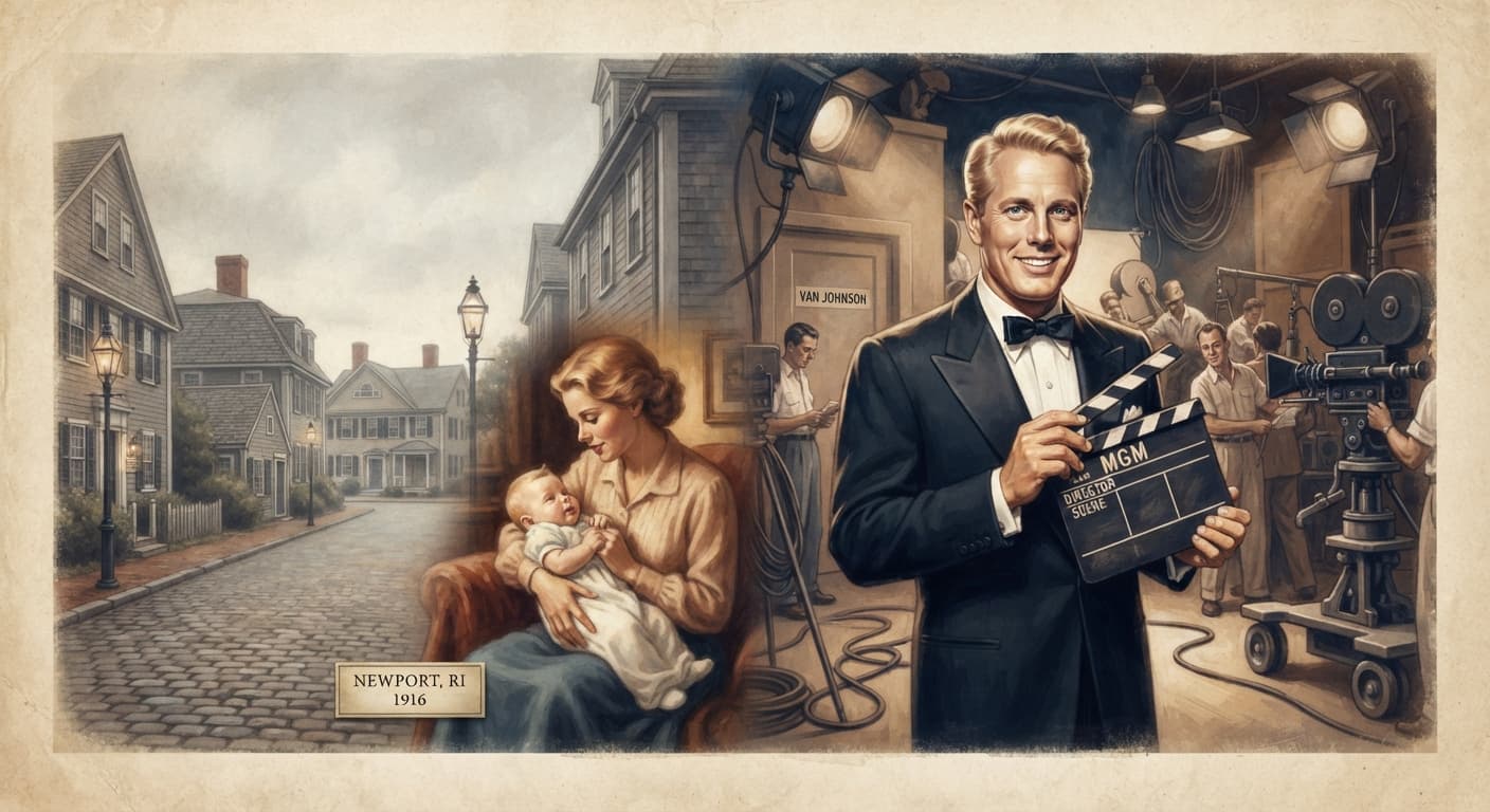 MGM leading man Van Johnson born in Newport